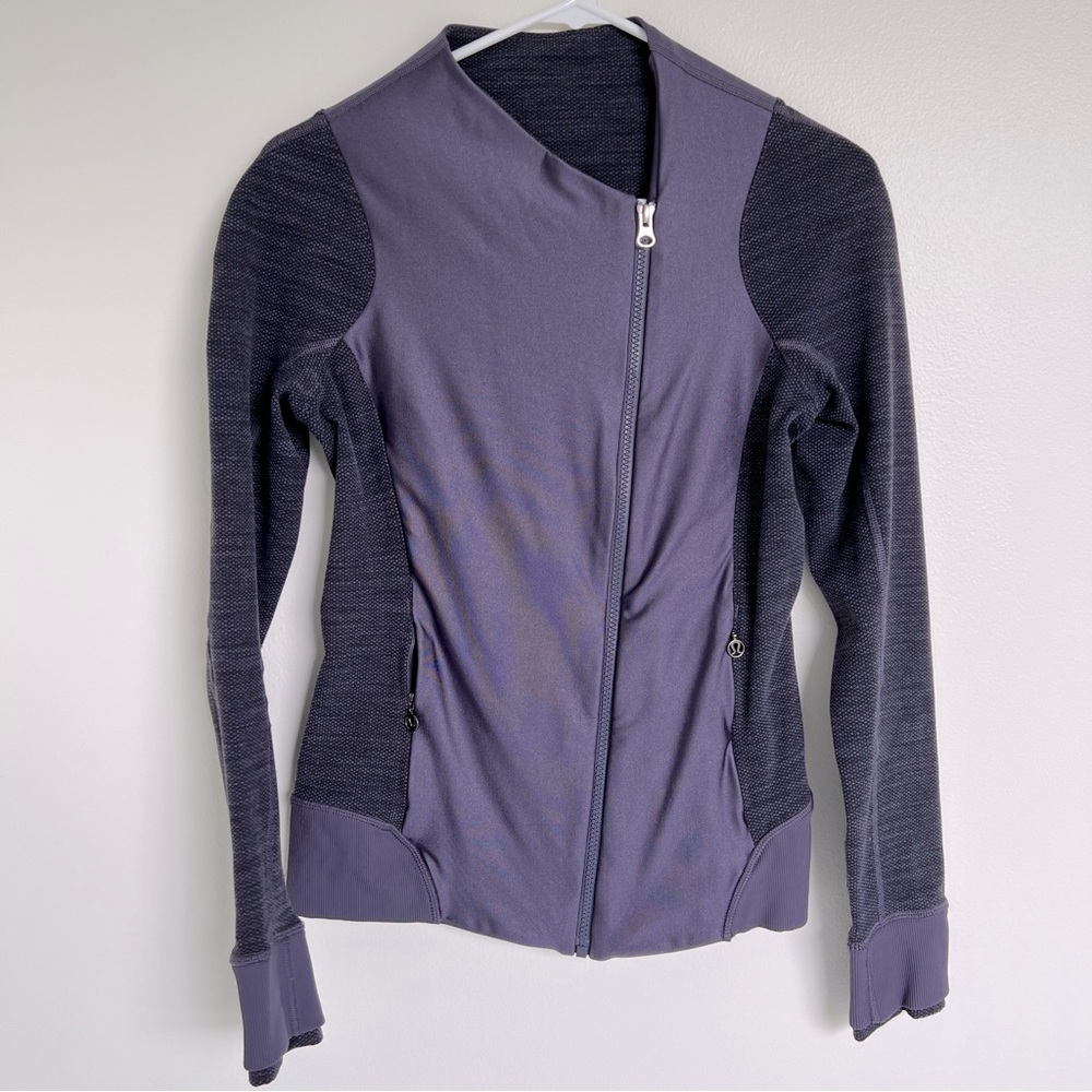 Lululemon Asymmetrical Zip Up